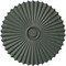 Ekena Millwork Shakuras Ceiling Medallion (For Canopies up to 5 3/4"), 33 7/8"OD x 2"P, Cloud Burst Crackle CM34SHCBC - alternate 1